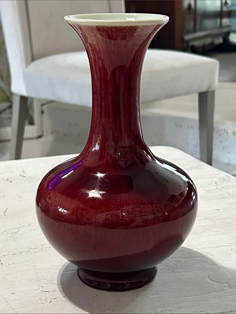 Catalina Pottery Ox Blood Vase